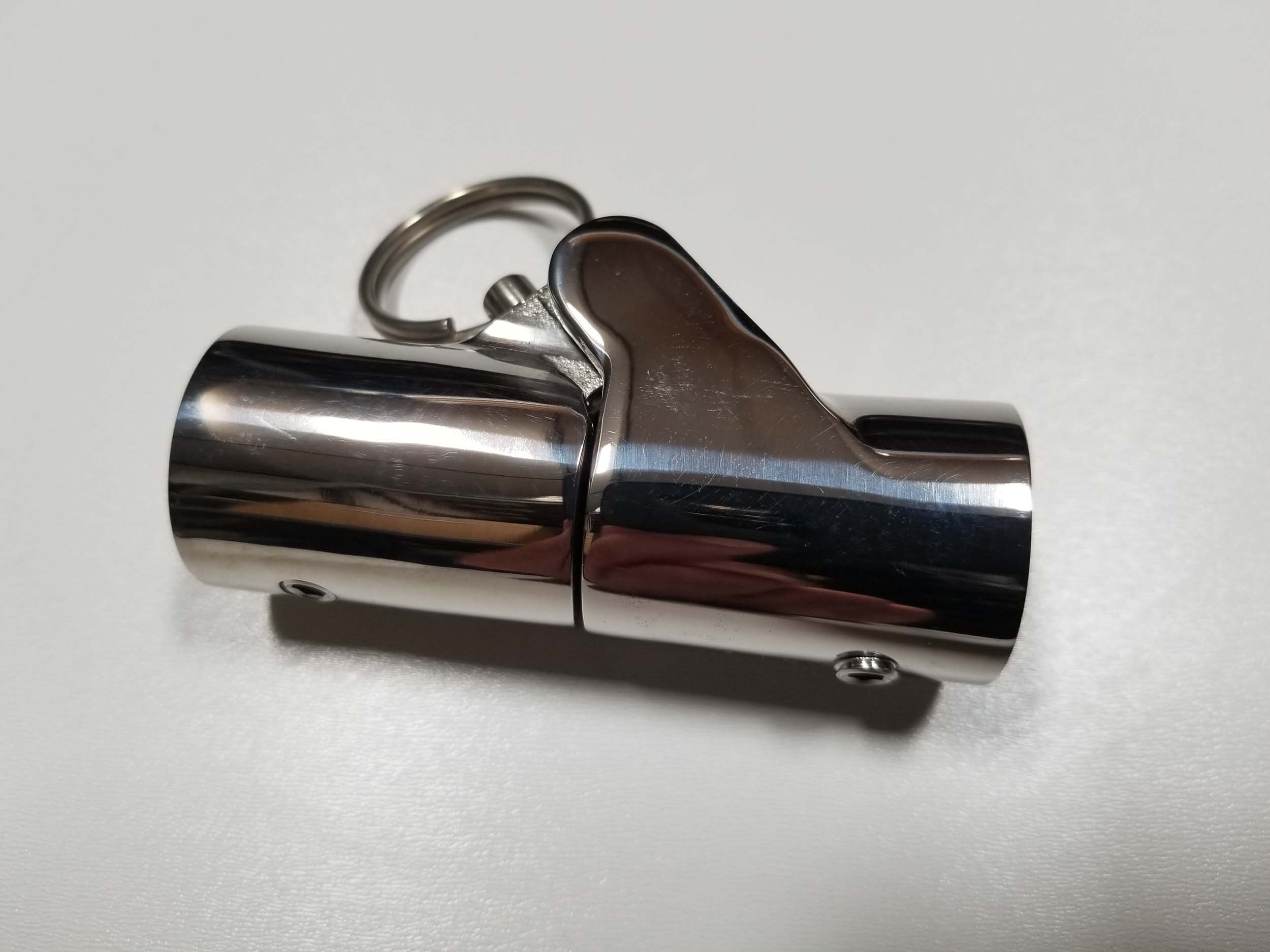 Locking Bimini Tube Hinge (w/pin) Fluid Concepts